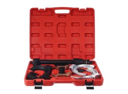 Shock absorber spring compressor set with interchangeable forks MECHANIC SPRING SET 5
