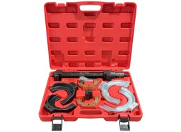 Shock absorber spring compressor set with interchangeable forks MECHANIC SPRING SET 5