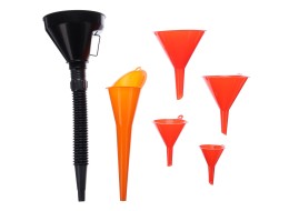 Set of funnels for adding fluids MECHANIC FUNNEL SET 2, 6 pcs
