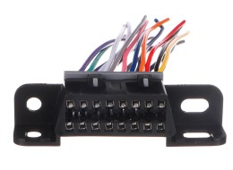 OBD-II socket with 16 pins terminated with 10cm connecting cables MECHANIC CABLE 25
