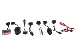 Complete set of OBD-II adapters for passenger cars MECHANIC CABLE SET 1, 8 pcs