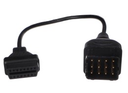 OBD-II Adapter 12-pin for GAZ Trucks MECHANIC CABLE 6
