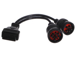 OBD-II adapter 9-pin J1939 and 6-pin J1708 MECHANIC CABLE 8