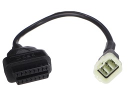 OBD-II adapter 6-pin for KTM motorcycles MECHANIC CABLE 10