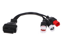 OBD-II 3-pin/4-pin/6-pin adapter for Yamaha and Honda motorcycles MECHANIC CABLE 23