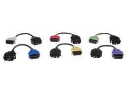 Complete set of OBD-II adapters FiatECUScan for passenger cars MECHANIC CABLE SET 3, 6 pcs