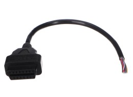 OBD-II extension cable female with 16 pins terminated with 30cm cables MECHANIC CABLE 27