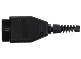 OBD-II plug with 16 pins for custom cable installation MECHANIC CABLE 29, black