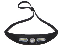 Headlamp with elastic band and sensor HEADLAMP SENSOR 1, 160 lm, XPG LED, COB, USB