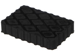 Rubber pad for car jack JACK PAD 16, 120x80x20 mm