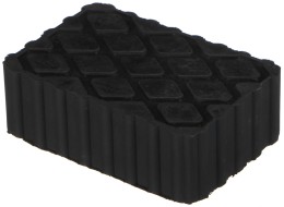 Rubber pad for car jack JACK PAD 17, 120x80x40 mm
