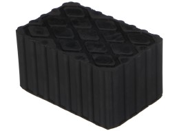 Rubber pad for car jack JACK PAD 18, 120x80x60 mm