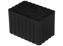 Rubber pad for car jack JACK PAD 19, 120x80x80 mm