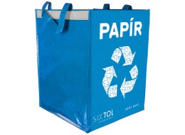 Recycling bag SORT EASY PAPER, 30x30x40cm, 36l