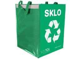 Recycling bag SORT EASY GLASS, 30x30x40cm, 36l