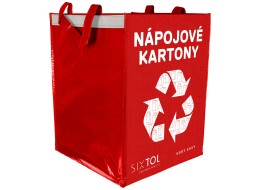 Recycling bag SORT EASY CARTON, 30x30x40cm, 36l