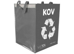 Recycling bag SORT EASY METAL, 30x30x40cm, 36l