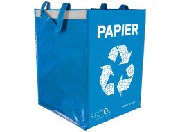 Recycling bag SORT EASY PAPIER, 30x30x40cm, 36l