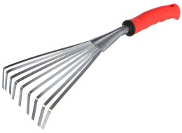One-handed Swedish rake, length 350 mm, ergonomic handle