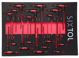 Tool module for workshop trolley MECHANIC TOOL TRAY 5, 18 pcs