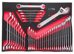 Module with tools for workshop trolley MECHANIC TOOL TRAY 11, 39 pcs