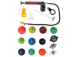 Cooling system testing kit MECHANIC COOLING TESTER 18, 0-2.5bar, 18pcs